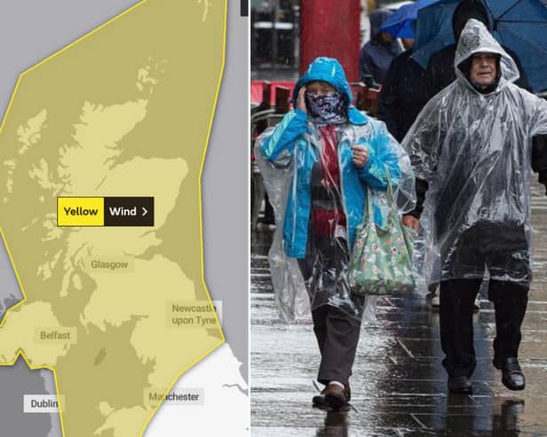 Edinburgh weather: Met Office issue yellow weather warning for the Capital this week as high winds expected