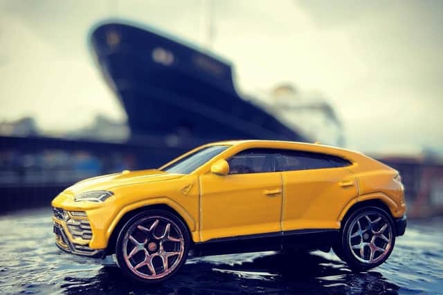 Lamborghini Urus - photographed at Leith Docks.