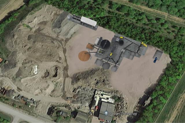 An aerial CGI image of the proposed new Mayfield site.