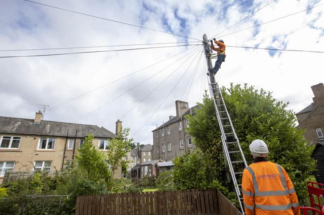 ​More than 3000 homes and businesses in Gorebridge will be connected to full fibre broadband.