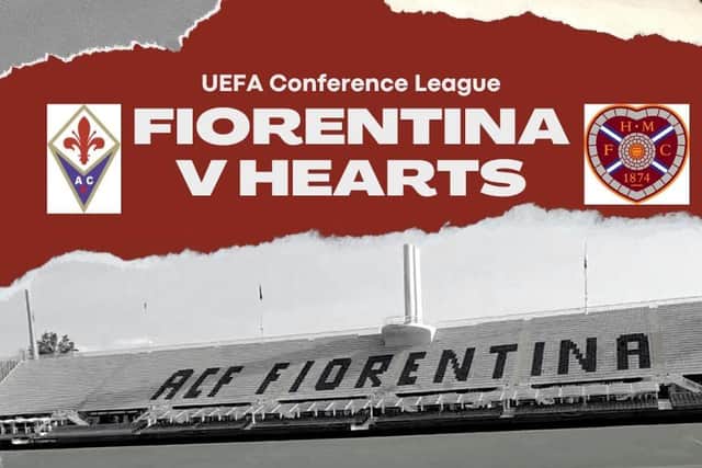 Fiorentina take on Hearts on Thursday