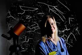 Edinburgh born medic has turned her eyes to the stars as she trains to be an emergency space doctor