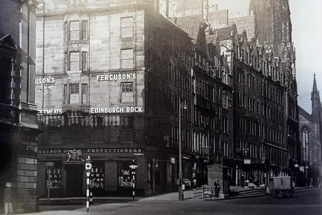 Alex Ferguson manufactured Edinburgh Rock from premises on Melbourne Place in Edinburgh's Old Town.