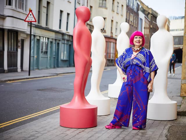 Zandra Rhodes announces public art installation Gratitude for NHS coming to Edinburgh.