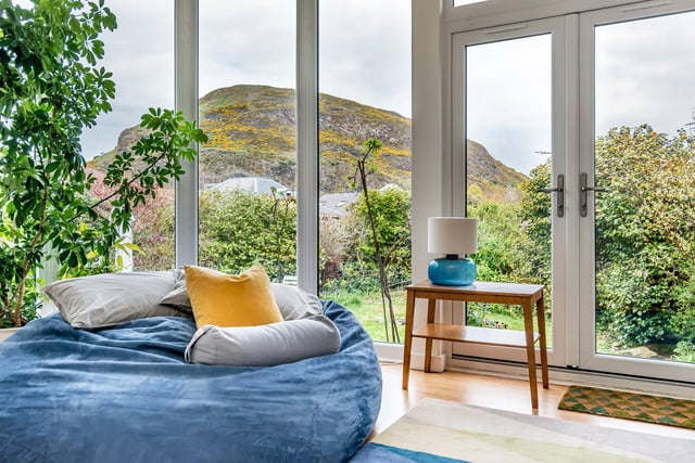 This unique semi detached house enjoys stunning views of Arthur's Seat and the Salisbury Crags, located in the sought-after residential area of Prestonfield.