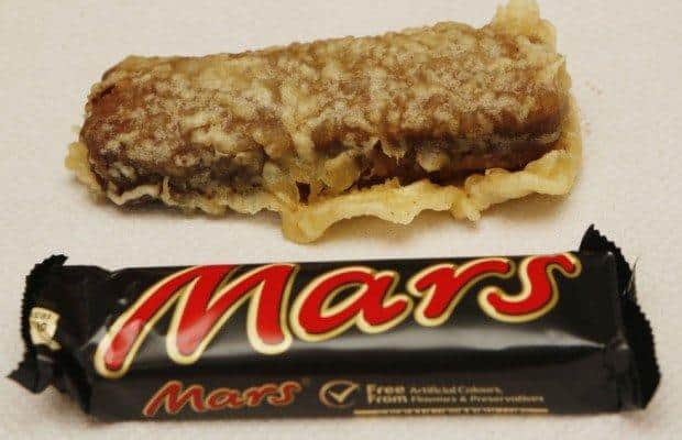 The deep fried Mars Bar is a Scottish favourite.