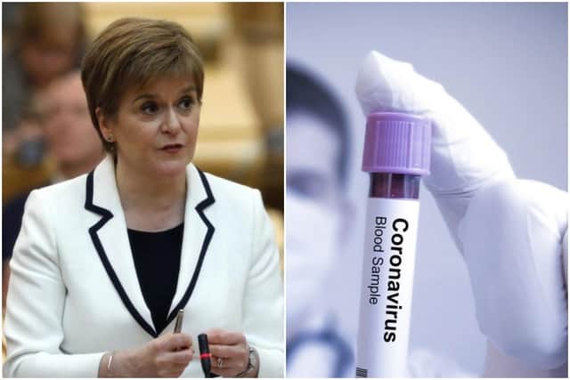 24 new coronavirus cases have been confirmed in the NHS Lothian board area in the past 24 hours, as the death toll in Scotland increased by 12.