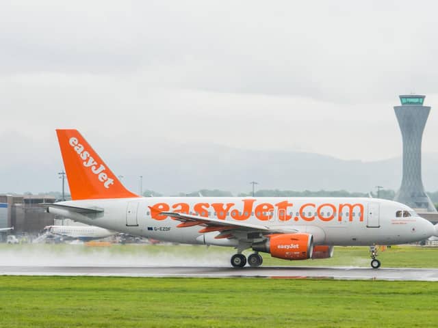 The EasyJet planes were fully grounded on 30 March, but it said more than half of disrupted passengers had chosen vouchers or alternative flights, meaning that bookings for winter are “well ahead” of the previous year. Picture: Ian Georgeson