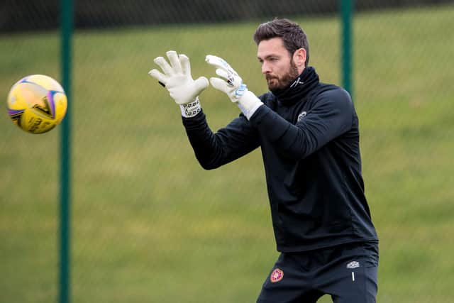 Hearts captain Craig Gordon was pleased with how the team fought for each other in last weekend's 2-2 draw at Dundee United. Picture: SNS