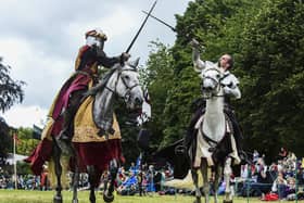 The Spectacular Jousting event at Linlithgow Palace. Photo by Lisa Ferguson.