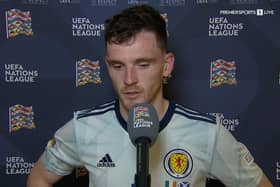 Andy Robertson fronts up after a damaging defeat for Scotland in Dublin