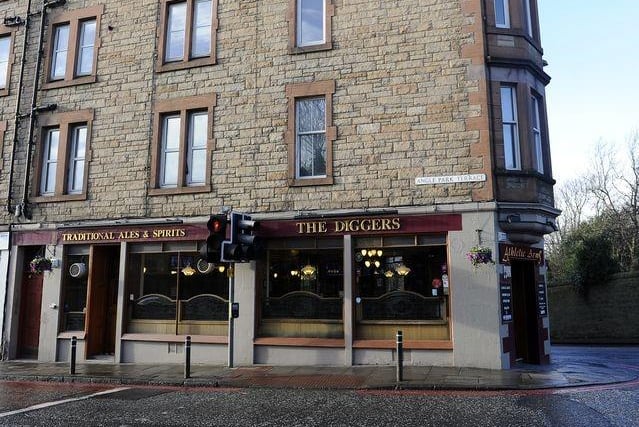 Originally named the Athletic Arms when it opened in 1897, this Victorian pub is now The Diggers thanks to its close proximity to two graveyards.