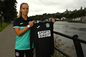 Nina Wilson was one of many players to join Hibs this summer. Credit: Hibs Women
