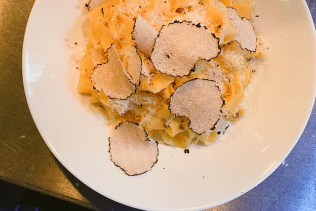 Fresca Pasta truffle dish