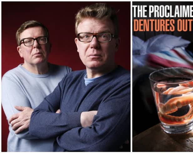 The Proclaimers have announced their new album, Dentures Out, will arrive in September.