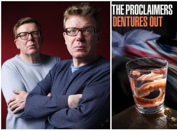 The Proclaimers have announced their new album, Dentures Out, will arrive in September.