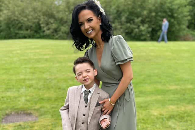 Stacey Hutchison's son, Frankie, was diagnosed when he was 11 months old after months of seizures and repeated ‘blue light’ ambulance dashes to hospital.