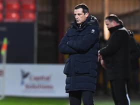 Former Hibs manager Jack Ross is the favourite to repalce Stephen Glass at Aberdeen. (Photo by Ross MacDonald / SNS Group)