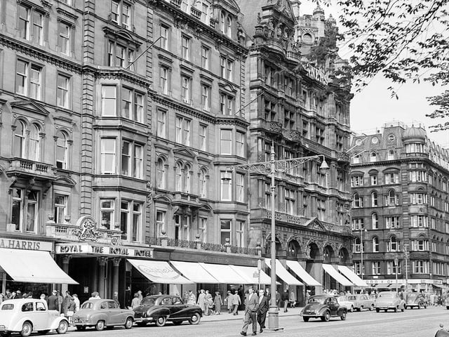 It was announced that Jenners department store in Princes Street Edinburgh was to expand and take over the Royal Hotel in May 1960.