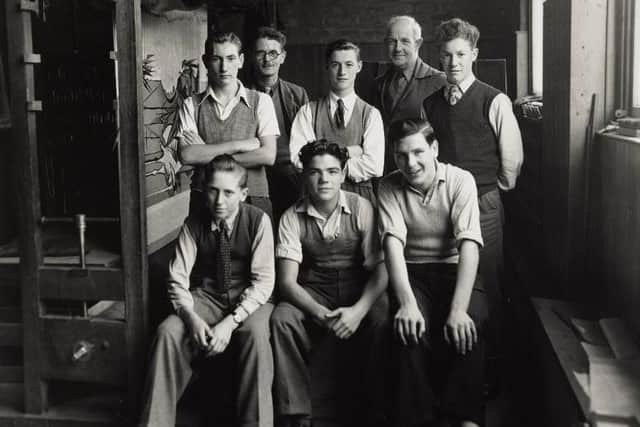 Dovecot Studios, Edinburgh Tapestry Company 1949 - Ronnie McVinnie, John Loufit, Fred Marin, Richard Gordon, Alec Jack, Ian Inglis, Archie Brennan, Sydney Ramage