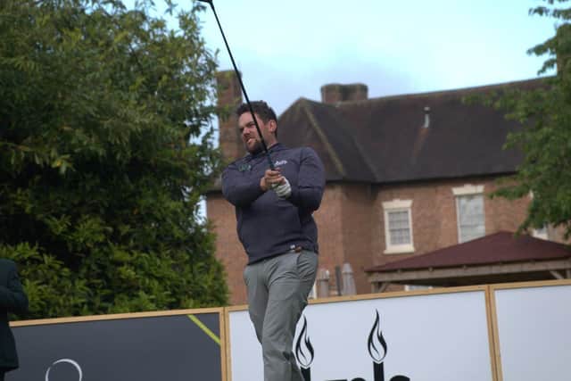 Stuart McLaren tees off in the opening round of the Ingis Sports Management Championship - this week's PGA EuroPro Tour event - at Telford Hotel & Golf Resort. Picture: PGA EuroPro Tour