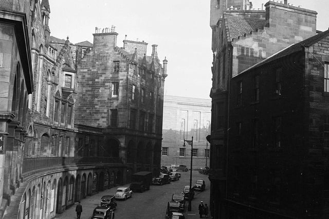 Considered one of Edinburgh's finest streets, Victoria Street was significantly altered in 1967 when the top end was demolished to make way for a new council headquarters.