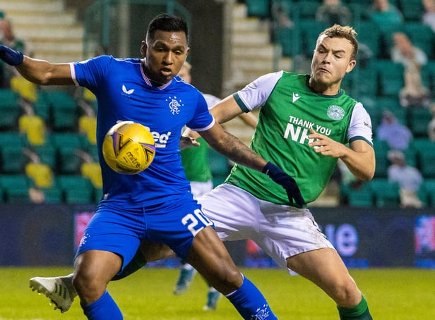 Ryan Porteous was given the slip by Alfredo Morelos in the lead-up to the only goal of the game