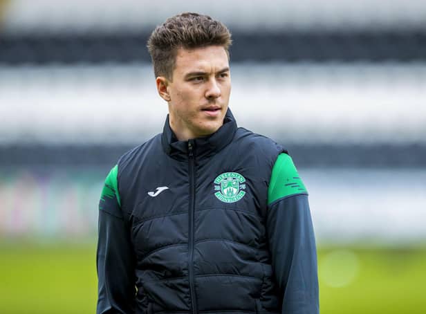Matthew Hoppe joined Hibs from Middlesbrough in the January transfer window on a loan deal until the end of the season. Picture: SNS
