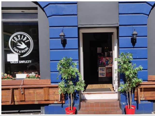 The owners of Taxidi Greek Bistro, on Edinburgh's Brougham Street, have announced its closure.