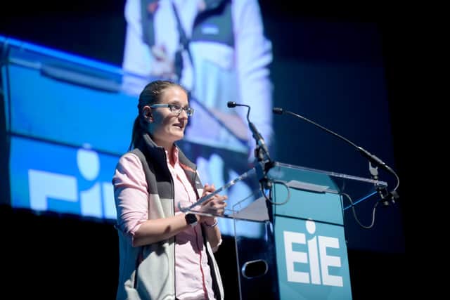Susanne Mitschke, CEO and co-founder of MindMate, at a previous EIE event. Picture: Lesley Martin.