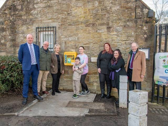 Livingston defibrillator: New lifesaving equipment donated by local family after tragic death