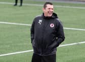 Bonnyrigg manager Robbie Horn is looking forward to Saturday's showdown with Rangers B (pic: Scott Louden)