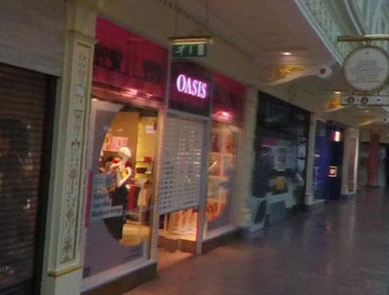 Oasis will permanently close all of its stores and online shopping.