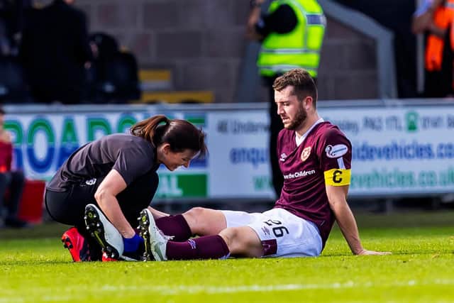 Injuries have been a real issue at Tynecastle. Picture: SNS