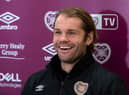 Hearts head coach Robbie Neilson currently has his team in third place in the cinch Premiership. Picture: SNS