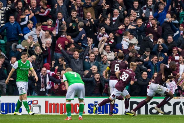 Hearts will be backed by a sold-out allocation. Picture: SNS