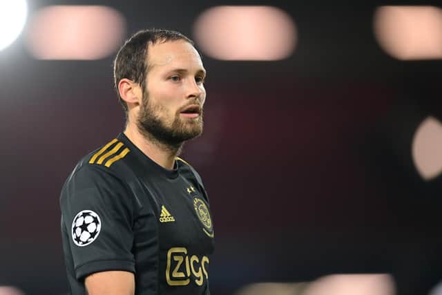 Allan had a reassuring chat with Ajax and Netherlands utility man Daley Blind