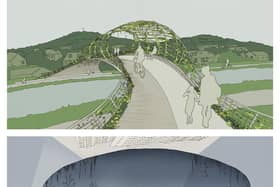 Concept design of the bridge.