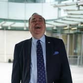 Alba party leader Alex Salmond leaves BBC Broadcasting House in London as he said now is a 'good time' to move forward with Scottish independence (Photo: Yui Mok, PA).
