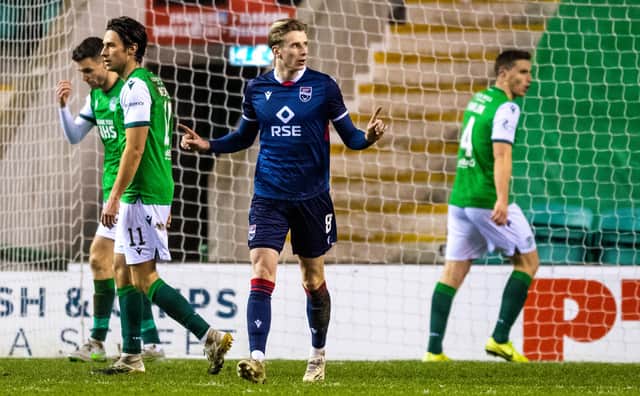 There was an inevitability about former Hibee Oli Shaw's involvement in Ross County's 2-0 win