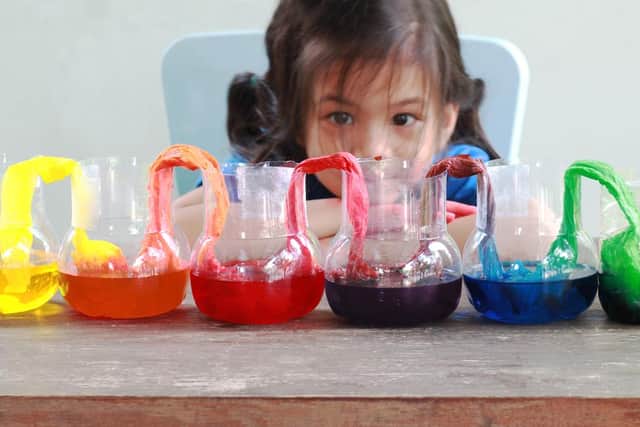 There are plenty of fun and easy experiments you can do at home.