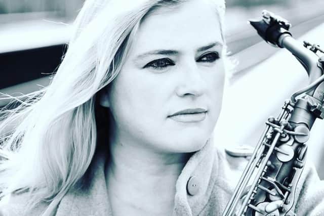 Laura Michael is a jazz saxophonist
