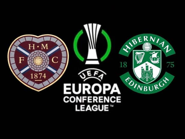 Hearts and Hibs will both compete in the Europa Conference League