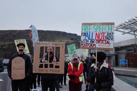 The Police Bill: Extinction Rebellion Edinburgh turn out in protest again the new Police Bill before it appears before the House of Lords