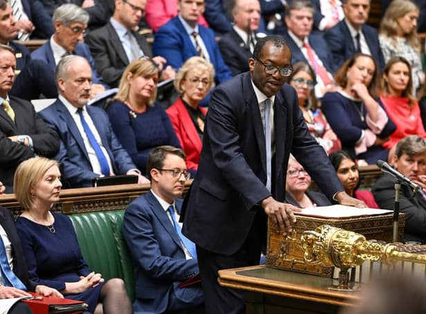 Chancellor Kwasi Kwarteng said his budget was focused on making Britain more globally competitive.  Photo: UK Parliament/Jessica Taylor