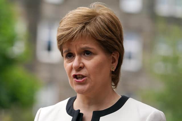 First Minister Nicola Sturgeon has spoken about the bomb attacks in Kabul.