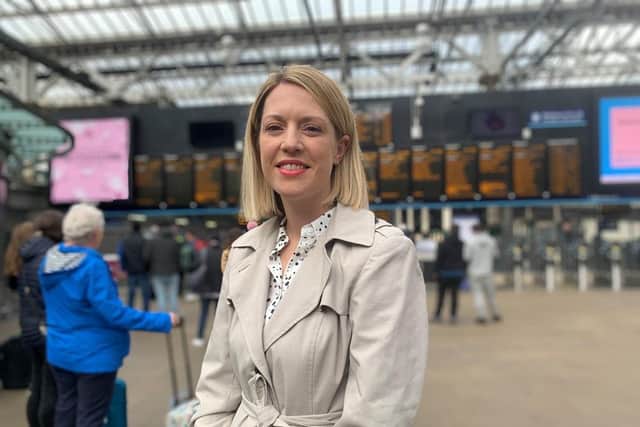 Transport minister Jenny Gilruth announced preliminary work towards electrification of the Edinburgh-Fife line in June. Picture: Network Rail