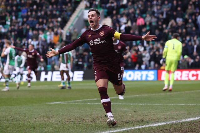 Will have a good chance to move high up this list if he sticks around. The undoubted player of the year in his debut season, which included 28 goals, making him the first Hearts player to break through the 20-goal barrier since John Robertson in 1992.