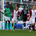 David Templeton scored his "favourite goal" in a Hearts win over Hibs. Picture: SNS