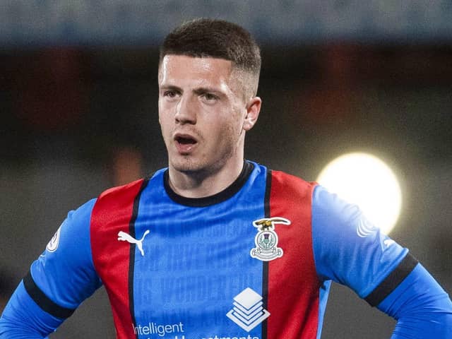 Daniel MacKay has played regularly for Inverness in the Championship this season, but intends to fight for a place at Hibs when he returns. Picture: Craig Foy / SNS